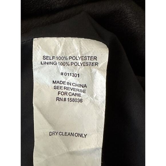 Birdy Grey Women's Size S Black Midi Slip Dress Satin Formal Lined - Picture 5 of 11